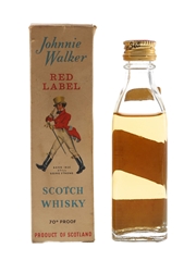 Johnnie Walker Red Label Bottled 1980s 5cl / 40%