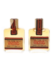 Matches Finest Blended Scotch Whisky Bottled 1970s 2 x 1cl / 40%