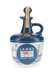 Lamb's Navy Rum Bottled 1980s - Ceramic Decanter 75cl / 40%
