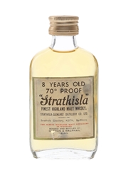 Strathisla 8 Year Old 70 Proof Bottled 1970s - Gordon & MacPhail 5cl / 40%