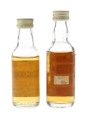 Cragganmore 12 Year Old & Tamdhu 10 Year Old Bottled 1970s & 1980s 2 x 5cl / 40%