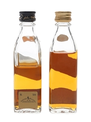 Johnnie Walker Black Label & Gold Label 12 Year Old & 15 Year Old 2 x 5cl / 43%