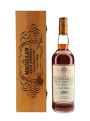 Macallan 1981 Gran Reserva