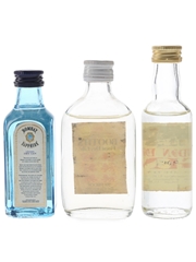 Bombay Sapphire, Booth's & London Dry Gin  3 x 5cl / 40%