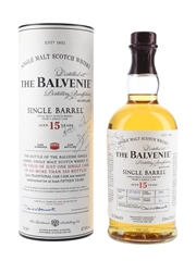 Balvenie 1995 15 Year Old Single Barrel 3661 Bottled 2010 70cl / 47.8%