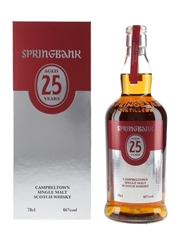 Springbank 25 Year Old Bottled 2019 70cl / 46%