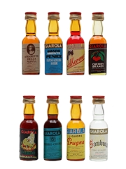 Giarola Liqueurs Bottled 1980s-1990s 8 x 2.5cl
