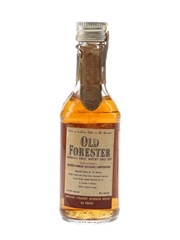 Old Forester Bottled In Bond Made 1952, Bottled 1956 4.7cl / 43%