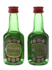 Hoppe Kirsch De Cuisine Bottled 1980s 2 x 5cl / 25.7%