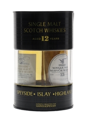 Single Malt Scotch Whiskies Set Marks & Spencer 3 x 5cl / 40%