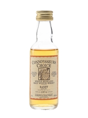 Banff 1974 Connoisseurs Choice Bottled 1990s - Gordon & MacPhail 5cl / 40%