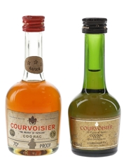 Courvoisier 3 Star & VSOP Bottled 1970s & 1980s 3cl & 5cl / 40%