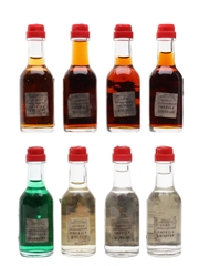 Assorted Morandini Spirits & Liqueurs  4 x 2.3cl-3cl