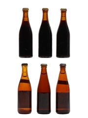 Assorted Tiny Beer Bottles Harp & Guinness 6 x 1cl