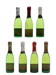 Assorted Novelty Champagne Bottles  7 x 1cl