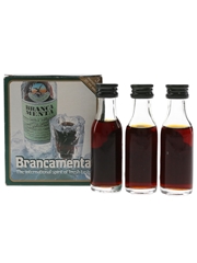 Fernet Branca Menta Bottled 1990s 3 x 2cl / 40%