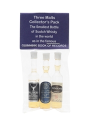 Dalmore, Glengoyne & Old Fettercairn The World's Smallest Bottles Of Whisky 3 x <1cl