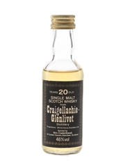 Craigellachie Glenlivet 20 Year Old Bottled 1980s - Cadenhead's 5cl / 46%