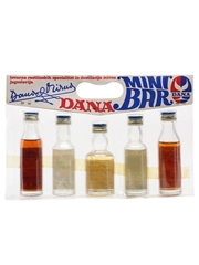 Dana Mini Bar Bottled 1969 5 x 2.4cl-5cl