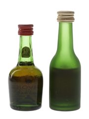 Courvoisier & Denis Mounie Bottled 1970s & 1980s 3cl & 5cl / 40%