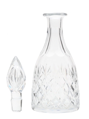 Crystal Decanter With Stopper Thomas Webb, England 30cm x 10.5cm