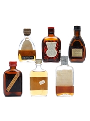 6 x Assorted Blended Scotch Whisky Miniature 