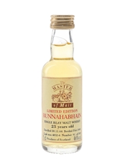 Bunnahabhain 1964 25 Year Old Bottled 1990 - The Master Of Malt 5cl / 46%
