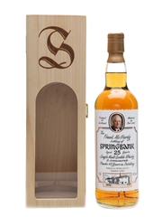 Springbank 25 Year Old Frank McHardy Bottling 70cl / 46%