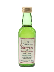 Speyburn 1979 James MacArthur's - 500 Years Of Scotch Whisky 5cl / 62.9%