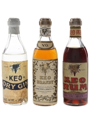 Keo Brandy, Gin & Rum