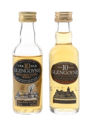 Glengoyne 10 Year Old Bottled 1990s 2 x 5cl / 40%