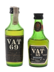 Vat 69 Bottled 1980s 2 x 5cl / 43%