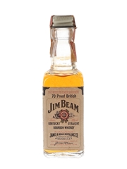Jim Beam 4 Year Old Bottled 1970s 4.7cl / 40%