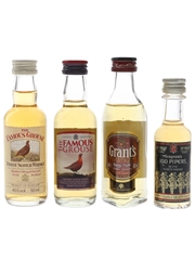 Famous Grouse, Grant's & Seagram's  4 x 3cl-5cl / 40%