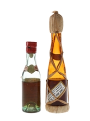 Bisquit 3 Star & Staub VO Cognac Bottled 1940s-1950s 2 x 3cl / 40%
