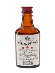 Crawford's 3 Star Bottled 1960s-1970s 5cl / 40%