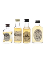 Cardhu, Cragganmore & Glen Grant Bottled 1970s-1980s 4 x 5cl