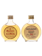 Morton's & Whyte & Mackay Bottled 1970s 2 x 5cl / 40%
