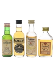 Glenlivet, Tamdhu & Tormore Bottled 1970s & 1990s 4 x 5cl