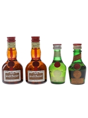 Benedictine DOM & Grand Manier  4 x 3cl-5cl