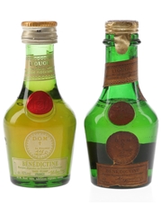 Benedictine DOM Bottled 1960s & 1980s 2 x 3cl