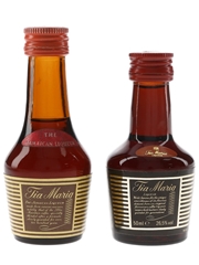 Tia Maria Bottled 1970s & 1980s 2 x 5cl