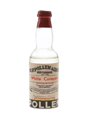 M P Pollen & Zoon White Curacao Liqueur Bottled 1960s 5cl / 34.8%