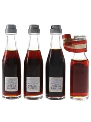 Fernet Branca Bottled 1970 & 1980s 4 x 2cl-2.5cl