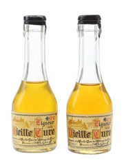 Vieille Cure Liqueur Bottled 1960s-1970s 2 x 2.5cl / 43%