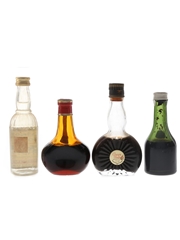 Bardinet & Cusenier Liqueur Bottled 1950s & 1960s 4 x 5cl