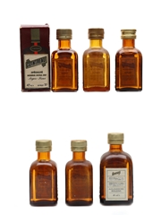 Cointreau Bottled 1970s & 1980s 6 x 3cl-5cl / 40%