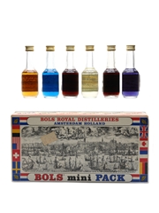 Bols Mini Pack Bottled 1980s 6 x 3.5cl