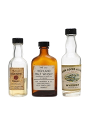 Assorted Whisky Miniatures  3 x 5cl