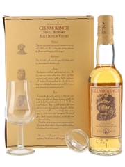 Glenmorangie 10 Year Old Gift Set with Tasting Glass Bottled 1990s 35cl / 40%